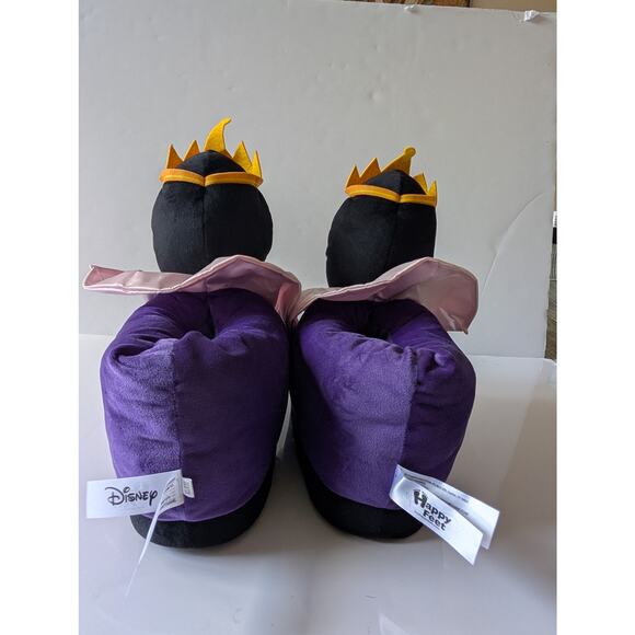 DISNEY Happy Feet‎ Snow White Evil Queen Character Slippers XL/XXL Women's 10.5 - Picture 3 of 11